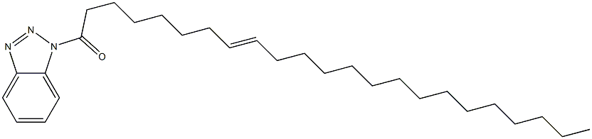 1-(1-Oxo-8-tricosenyl)-1H-benzotriazole 结构式