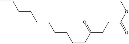 4-Ketomyristic acid methyl ester 结构式