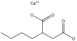 2-Butylsuccinic acid calcium salt 结构式