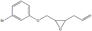 3-Bromophenyl 3-allylglycidyl ether 结构式