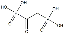 (Phosphonoacetyl)phosphonic acid 结构式