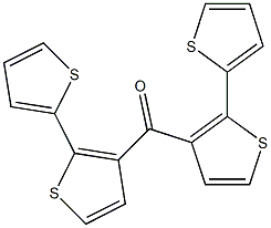 2-Thienyl(3-thienyl) ketone 结构式