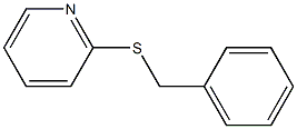 2-(Benzylthio)pyridine 结构式