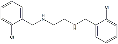 N,N'-Bis(o-chlorobenzyl)-1,2-ethanediamine 结构式