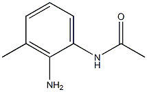 N-(2-Amino-3-methylphenyl)acetamide 结构式