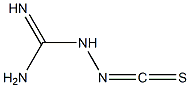 1-(Isothiocyanato)guanidine 结构式