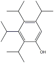 2,3,4,5-Tetraisopropylphenol 结构式
