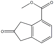 4-甲氧碳基茚酮 结构式