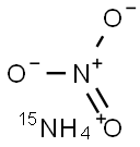 Ammonium-15N nitrate 60 atom % 15N 结构式