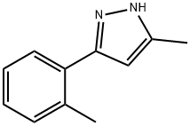 5-methyl-3-o-tolyl-1H-pyrazole 结构式