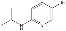 5-Bromo-N-isopropyl-2-pyridinamine 结构式