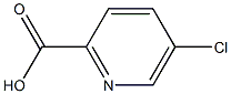 5-氯-2-羧基吡啶 结构式