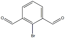 2-溴-1,3-二甲醛基苯 结构式