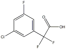3-氯-5-三氟苯乙酸 结构式