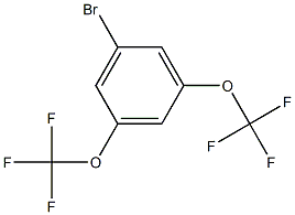 3.5-双三氟甲氧基溴苯 结构式