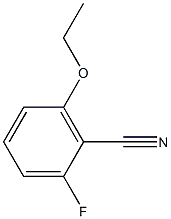 2-氟-6-乙氧基苯腈 结构式