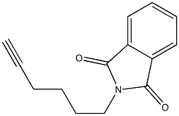 N-(5-己炔基)酞酰亚胺 结构式