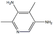 3,5-Diamino-2,4-dimethylpyridine 结构式