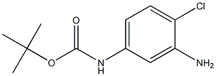 2-Amino-4-Boc-amino-phenylchloride 结构式