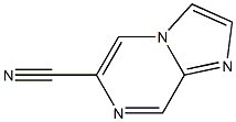 iMidazo[1,2-a]pyrazine-6-carbonitrile 结构式