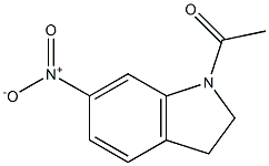 1-Acetyl-6-nitroindoline 结构式