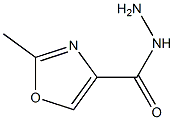 2-Methyl-1,3-oxazole-4-carboxylic acid hydrazide 结构式