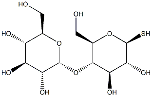 4-O-(a-D-Glucopyranosyl)-b-D-thioglucopyranose 结构式