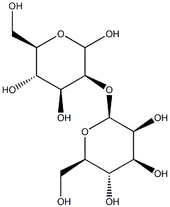 2-O-(b-D-Mannopyranosyl)-D-mannopyranose 结构式