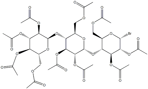 2,3,6-Tri-O-acetyl-4-O-(2,3,6-tri-O-acetyl-4-O-(2,3,4,6-tetra-O-acetyl-a-D-glucopyranosyl)-a-D-glucopyranosyl)-a-D-glucopyranosyl bromide