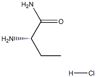 S-2-AMino butyraMide hydrochloride 
CAS No. 7682-20-4 结构式