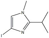 1-甲基-2-异丙基-4-碘咪唑 结构式