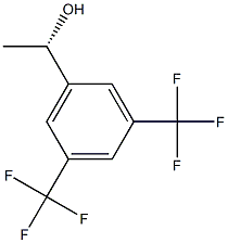 (1S)-1-[3,5-二(三氟甲基)苯基]乙醇 结构式