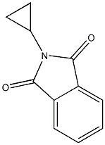 (S)-N-环丙基邻苯二甲酰亚胺 结构式
