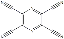 2,3,5,6-吡嗪四腈 结构式