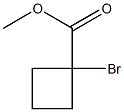 1-溴代环丁烷羧酸甲酯 结构式