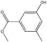 3-羟基-5-甲基苯甲酸甲酯 结构式