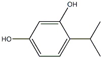 4-异丙基-1,3-苯二酚 结构式