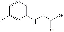 3-碘-D-苯甘氨酸 结构式