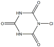 氯代异氰尿酸 结构式