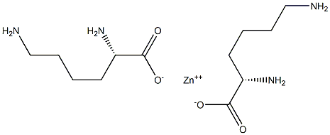 赖氨酸锌 结构式