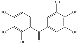 2,3,4,3',4',5'-六羟基二苯甲酮 结构式