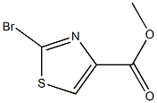 2-溴-4-噻唑甲酸甲酯 结构式