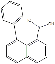 8-苯基-1-萘硼酸 结构式