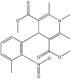 硝苯地平杂质3 结构式