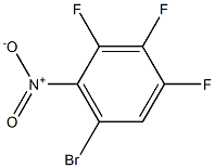 2,3,4-三氟-6-溴硝基苯 结构式