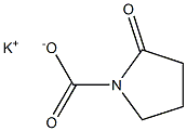 Potassium pyrrolidonecarboxylate 结构式