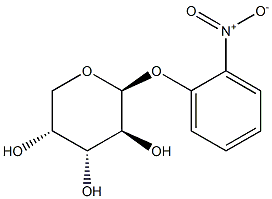 2-Nitrophenyl b-D-arabinopyranoside 结构式