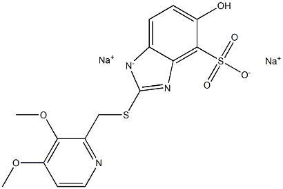 泮托拉唑杂质21 结构式