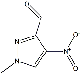 1-Methyl-4-nitro-1H-pyrazole-3-carbaldehyde 结构式