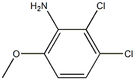 2,3-Dichloro-6-methoxy-phenylamine 结构式